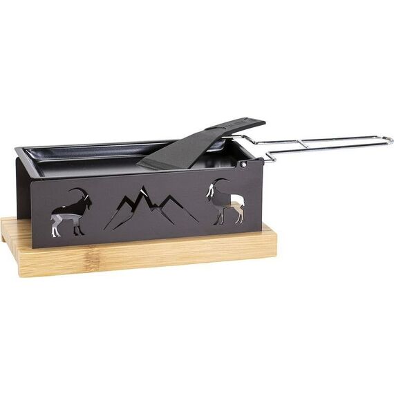 Kadastar 0100432 Raclette Grill Schwarz, Holz