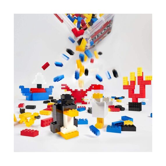 Simba Toys Blox - 300 Bausteine bunt - incl. Box - kompatibel mit bekannten Spielsteinen, 2 image