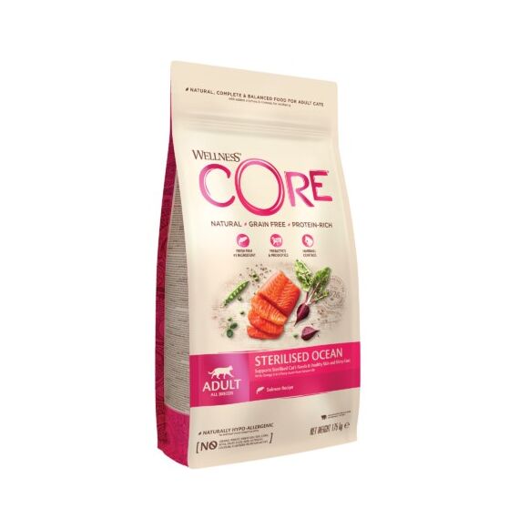 Wellness CORE 76344107170 Katzen-Trockenfutter 1,75 kg Adult Lachs