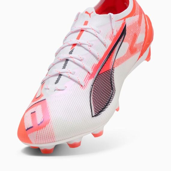 PUMA Ultra 5 Ultimate FG Fußball Unisex Orange, Weiß, 4 image