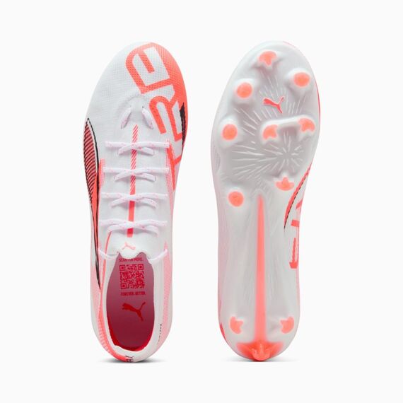 PUMA Ultra 5 Pro FG/AG Fußball Unisex Orange, Weiß, 3 image