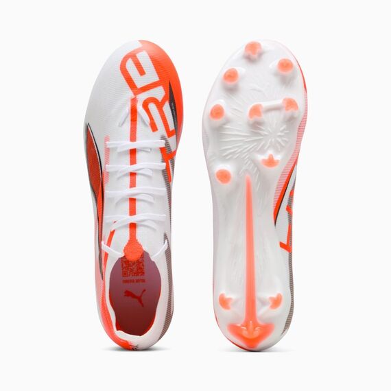 PUMA Ultra 5 Match FG/AG Fußball Unisex Orange, Weiß, 3 image