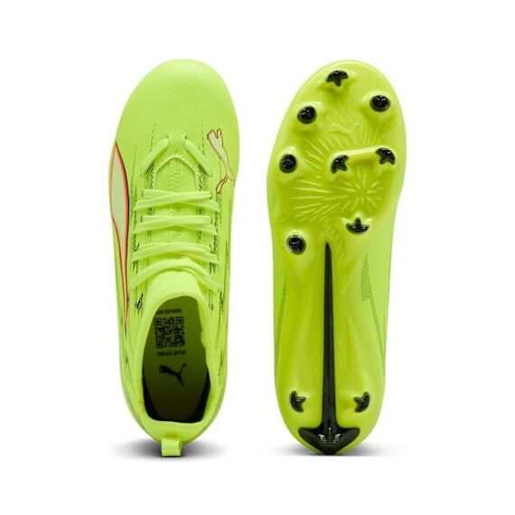 PUMA Ultra 6 Match FG/AG Jr Fußball Männlich Grün, 3 image