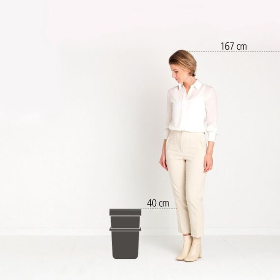Brabantia Sort & Go 25 l 1 Korb/Körbe Grün