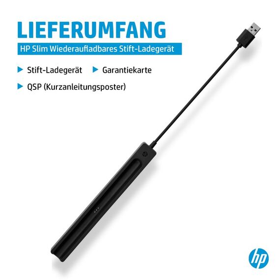 HP Wiederaufladbarer Slim Pen Ladegerät, 9 image
