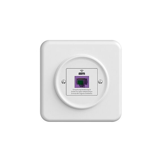 Feller 1131-403.QMI.61 Steckdose RJ-45 Violett, Weiß