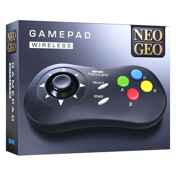 SNK Corporation Neo Geo Gamepad Schwarz Digital, 3 image