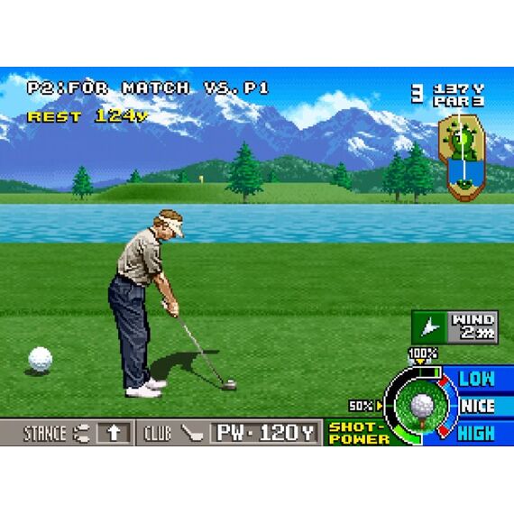 SNK Corporation Big Tournament Golf Standard Neo Geo, 7 image