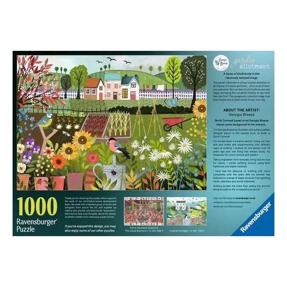 Ravensburger 12001178 Puzzle Puzzlespiel 1000 Stück(e) Landschaft, 3 image