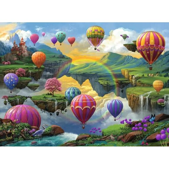 Ravensburger Puzzle 500 pieces - Hot Air Balloon Valley Puzzlespiel 500 Stück(e) Flugzeug, 2 image