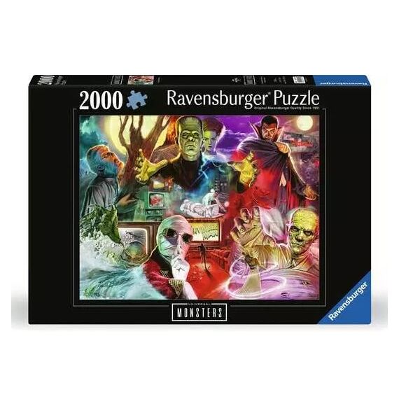 Ravensburger Jigsaw Puzzle Universal Monsters Puzzlespiel 2000 Stück(e) Fantasie