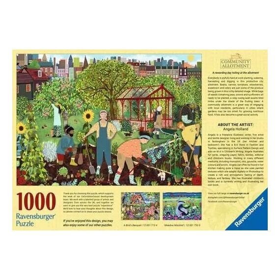Ravensburger 12001714 Puzzle Puzzlespiel 1000 Stück(e) Landschaft, 5 image