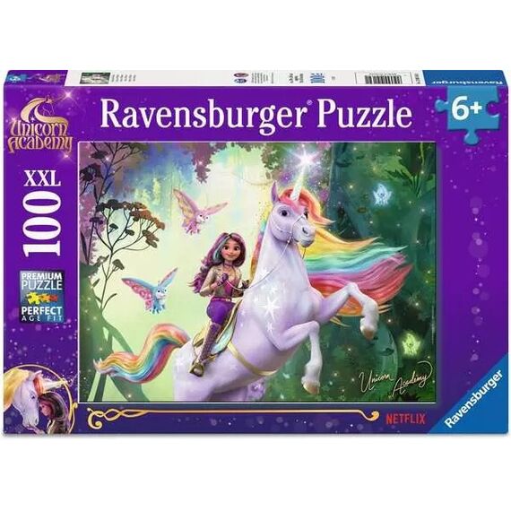Ravensburger Unicorn Academy Puzzlespiel 100 Stück(e) Tiere