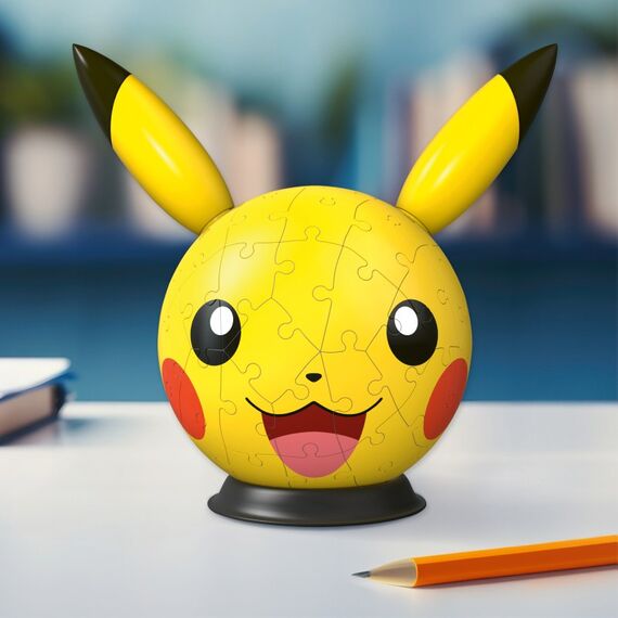 Ravensburger Puzzle-Ball Pokémon Pikachu mit Ohren, 5 image