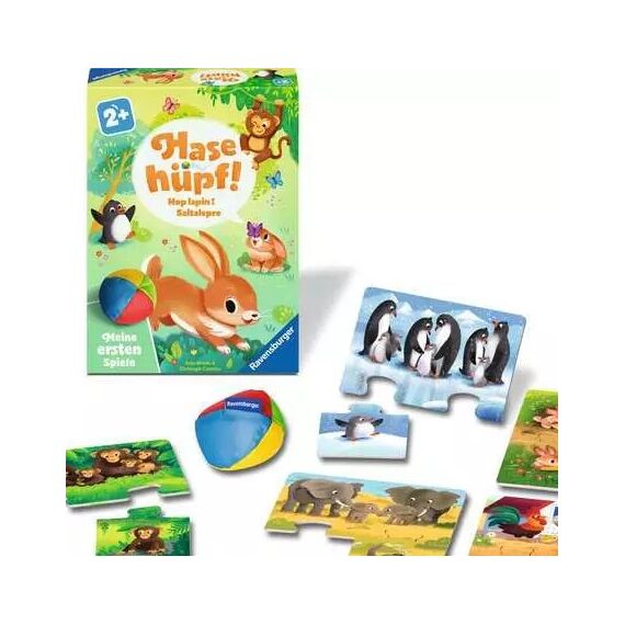 Ravensburger 12010006 Brettspiel Hase hüpf! 15 min Kartenspiel Logisch, 4 image