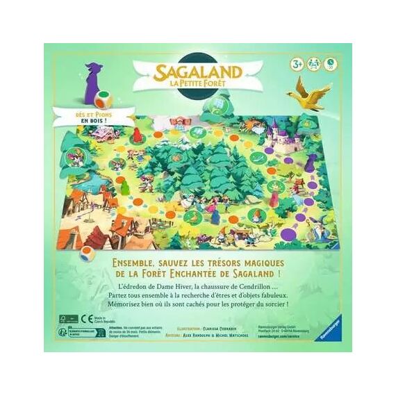 Ravensburger 12010023 Brettspiel La P’tite Forêt de Sagaland F 20 min Speicher, 2 image