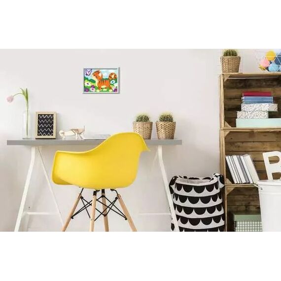 Ravensburger CreArt, Malen nach Zahlen Kinder - Cat with butterfly, 3 image