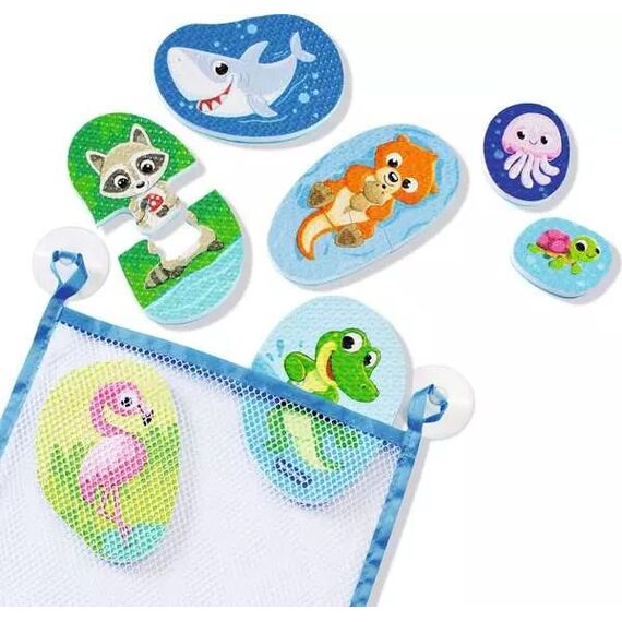 Play+ Mein erstes Bade-Puzzle: Tiere - Babyspielzeug ab 12 Monaten