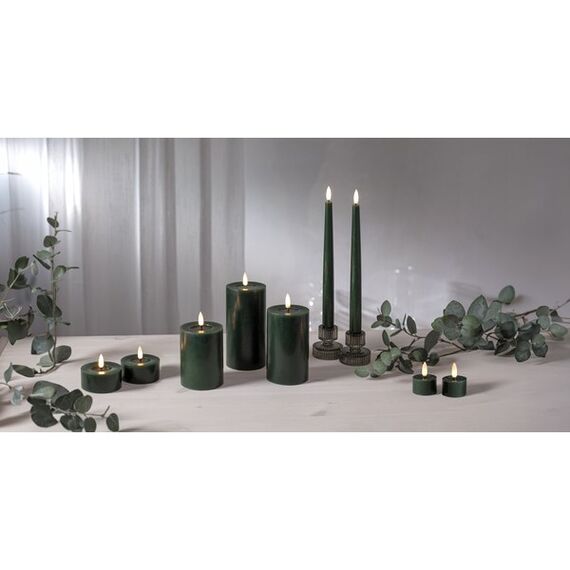 Star Trading LED Teelichter 2 Set Flamme Flow, Farbe: Grün, 9 image
