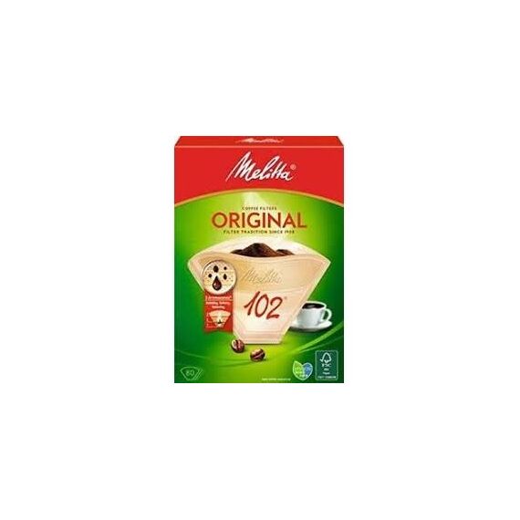 Melitta 102 80 Stück(e) Braun Korb Einweg-Kaffeefilter