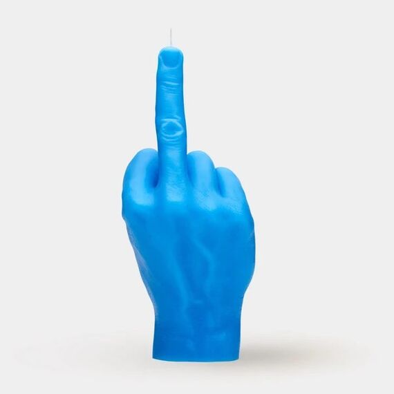 Candlehand F*ck you Wachskerze andere Blau 1 Stück(e), 2 image