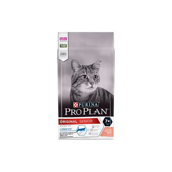 Purina Original Senior Katzen-Trockenfutter 3 kg Adult Lachs