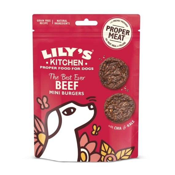 Lily's Kitchen Lilys Kitchen Canine Beef Mini Burgers