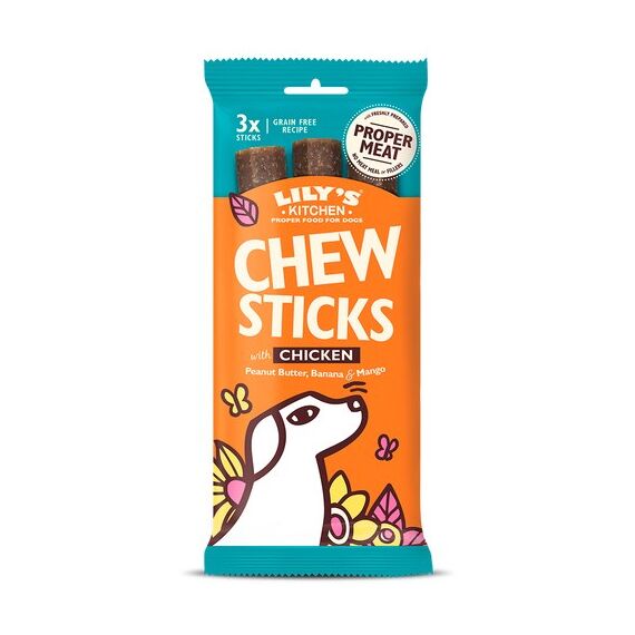 Lily's Kitchen 12517260 Hunde-/Katzenleckerli Hund Leckerli Huhn 120 g