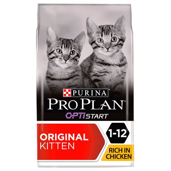 Purina Pro Plan Original OPTIstart Katzen-Trockenfutter 3 kg Kitten Huhn