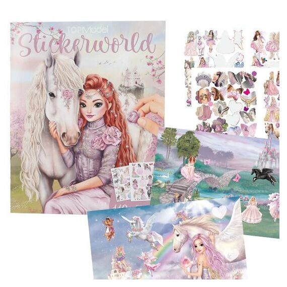 Depesche TOPModel Viva Violet Aufkleber für Kinder
