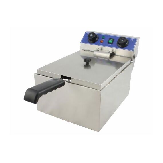 Kibernetik 137016 Fritteuse Einzelbild 6 l 2000 W Edelstahl