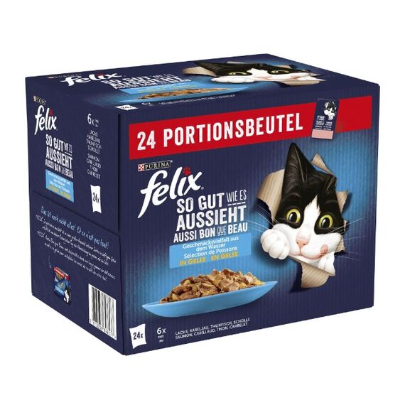 Felix So gut wie es aussieht Geschmacksvielfalt aus dem Wasser 24 x 85 g