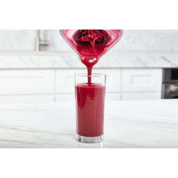 KitchenAid 5KSB4026BER Mixer 1,5 l Tischplatten-Mixer 1200 W Rot, Transparent, 3 image