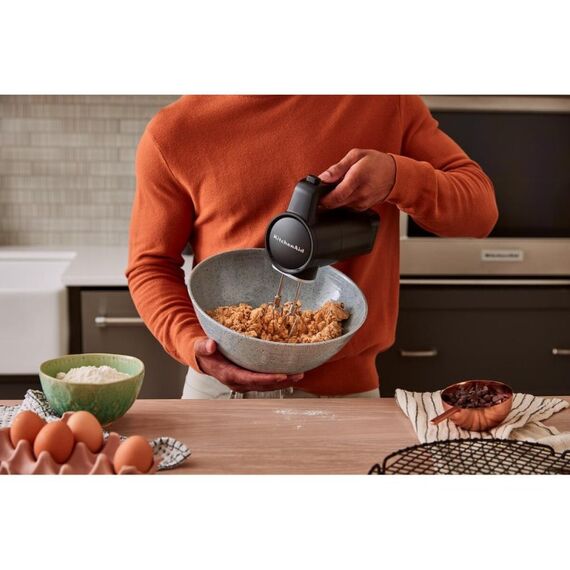 KitchenAid 5KHMR700BM Rührgerät Handmixer Schwarz, 4 image