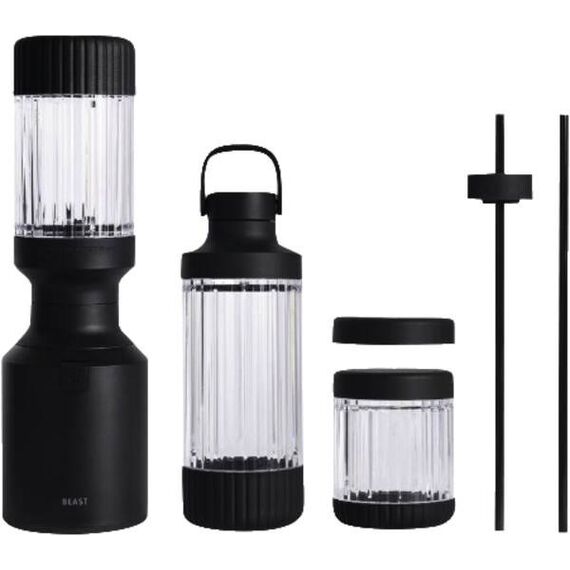 BEAST Mighty 850 Plus 0,785 l Tragbarer Mixer 850 W Schwarz, Transparent, Farbe: Schwarz, Transparent