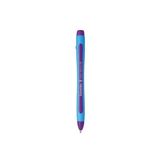 Schneider Schreibgeräte Slider Memo Violett Stick-Kugelschreiber Extradick 10 Stück(e)