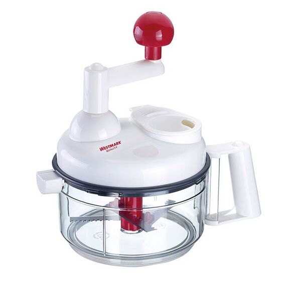 Westmark Multi-Kulti Küchenmaschine Rot, Transparent, Weiß