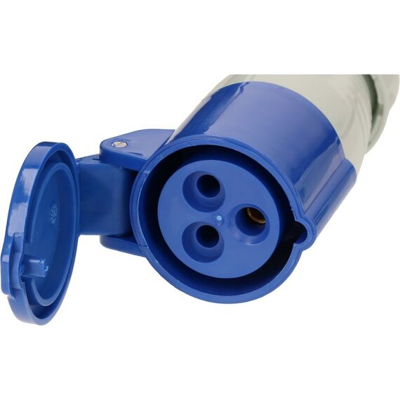 Max Hauri AG Basic Line 165376 Verlängerungskabel/Steckdosenleiste 25 m 1 AC-Ausgänge Drinnen/Draußen Schwarz, Blau, 3 image