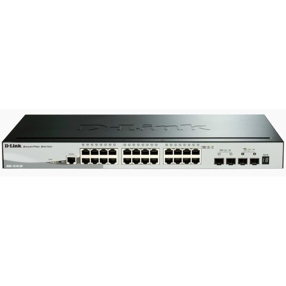 D-Link DGS-1510 Managed L3 Gigabit Ethernet (10/100/1000) Schwarz