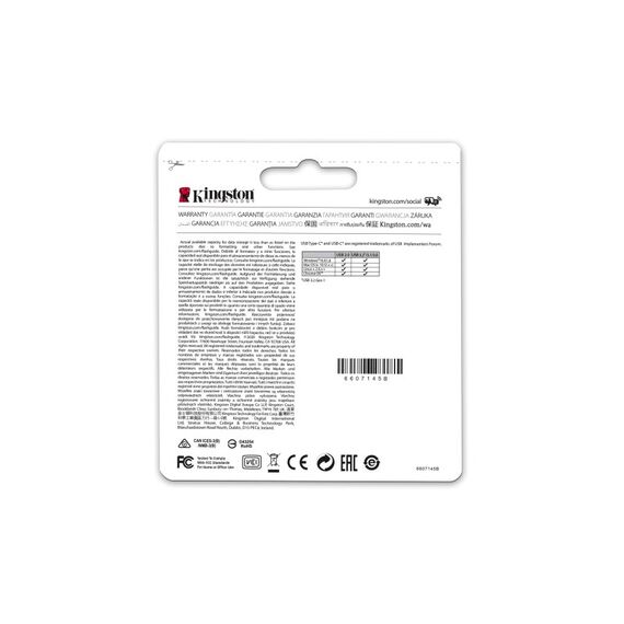 Kingston Technology DataTraveler 64GB microDuo 3C 200MB/s dual USB-A + USB-C, Kapazität: 64 GB, 4 image