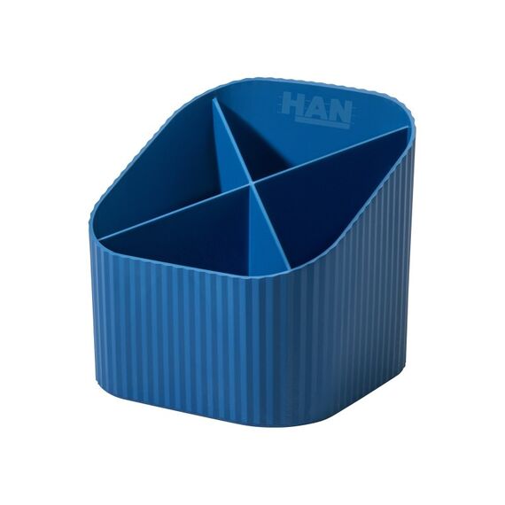 HAN Karma Stiftehalter Polystyrol Blau, Farbe: Blau