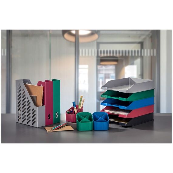 HAN Karma Stiftehalter Polystyrol Grau, Farbe: Grau, 4 image