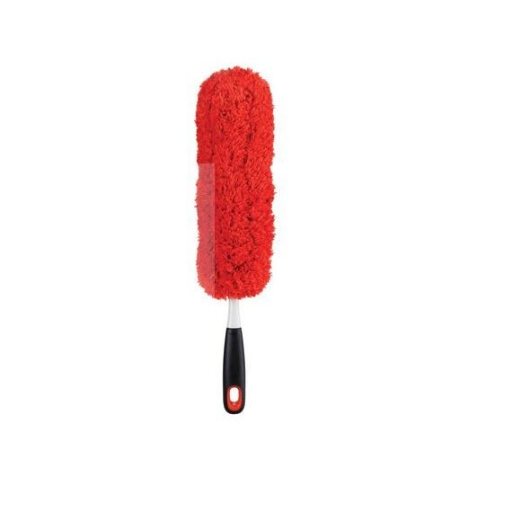 OXO Microfiber Hand Duster Mikrofaser Schwarz, Rot, Weiß
