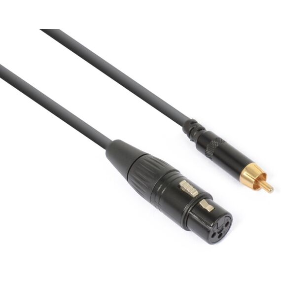 PD-Connex CX136 Audio-Kabel 0,15 m XLR (3-pin) RCA Schwarz