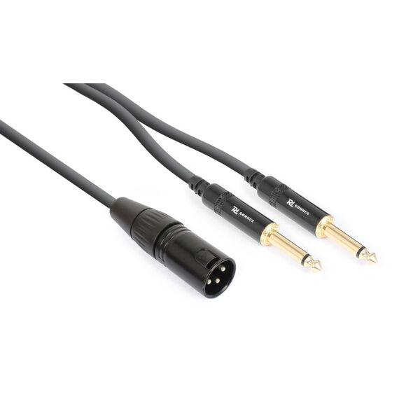 PD-Connex 177150 Audio-Kabel 1,5 m XLR (3-pin) 2 x 6.35mm Schwarz