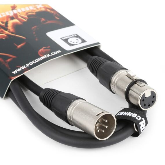 PD-Connex 177929 Audio-Kabel 6 m XLR (5-pin) Schwarz, 2 image