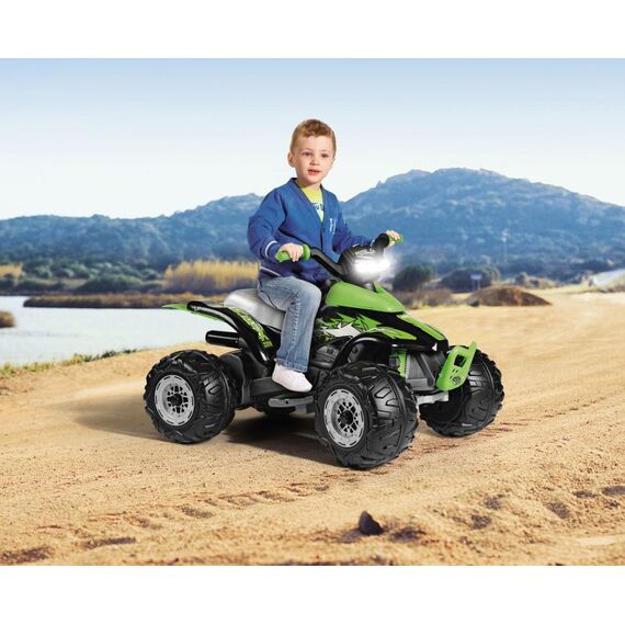 Peg Perego Corral T-Rex 330W Aufsitz-Quad, Farbe: Schwarz, Grün, 6 image