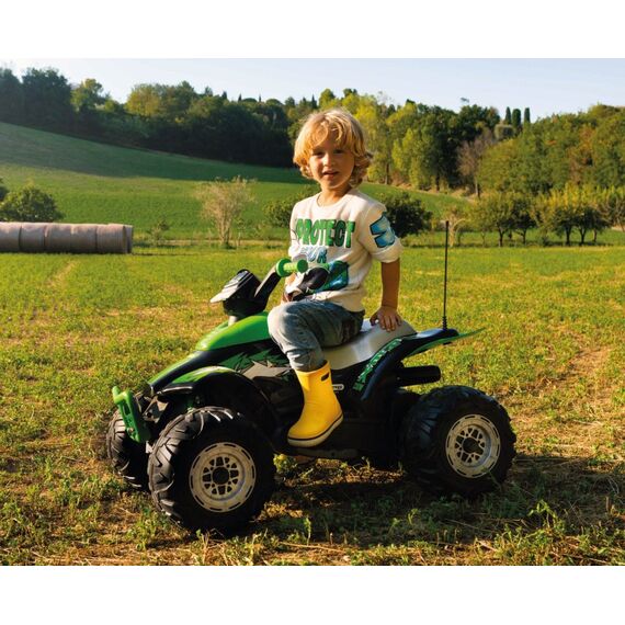 Peg Perego Corral T-Rex 330W Aufsitz-Quad, Farbe: Schwarz, Grün, 7 image
