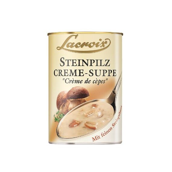 Lacroix 019005 Dosensuppe & -eintopf 400 ml Verzehrfertig Pilzsuppe in der Dose