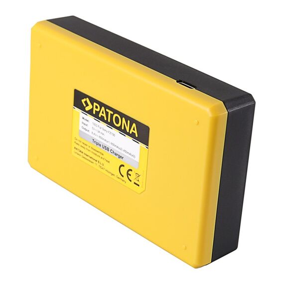 PATONA 01922 Akkuladegerät Batterie für Digitalkamera USB, 2 image